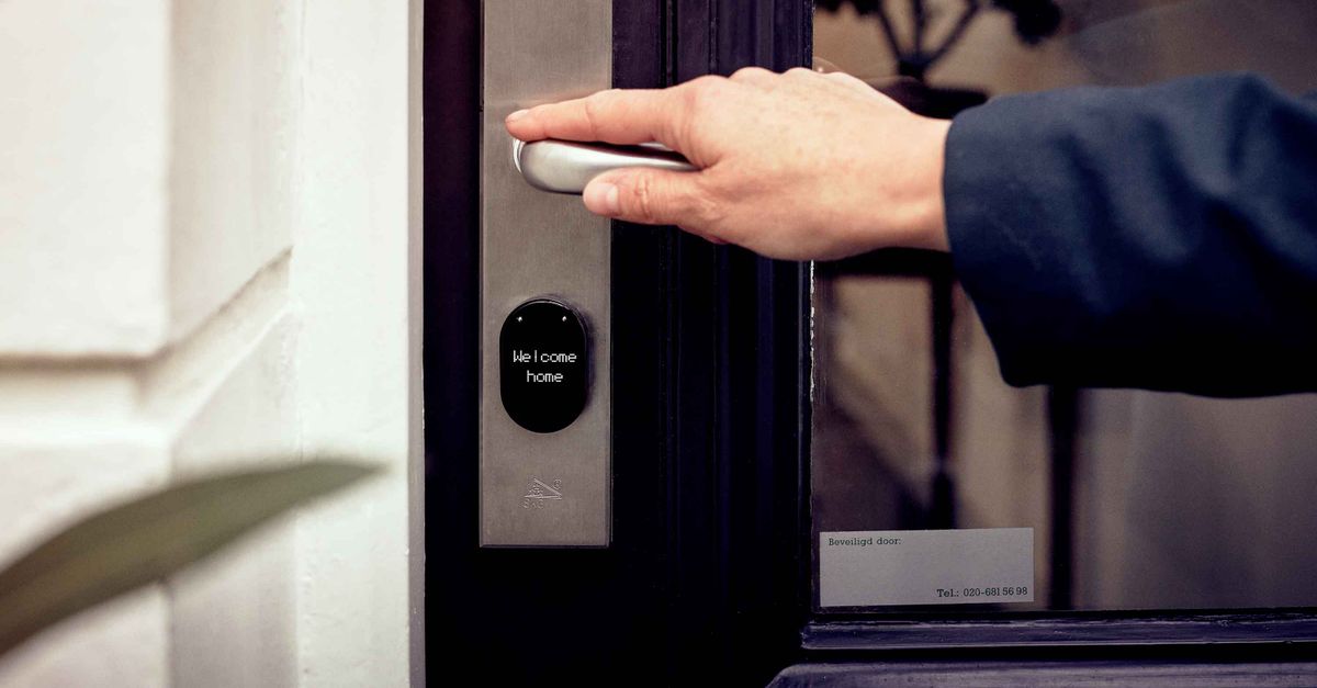 locksmith unlocking front door — Burlington Locksmiths